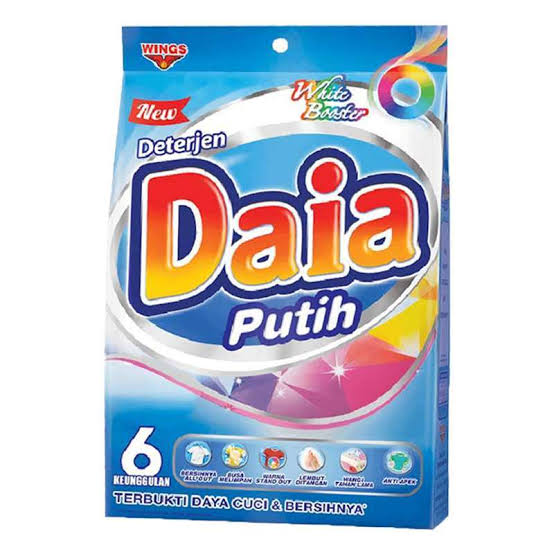 Detergen Bubuk Daia Putih 850g