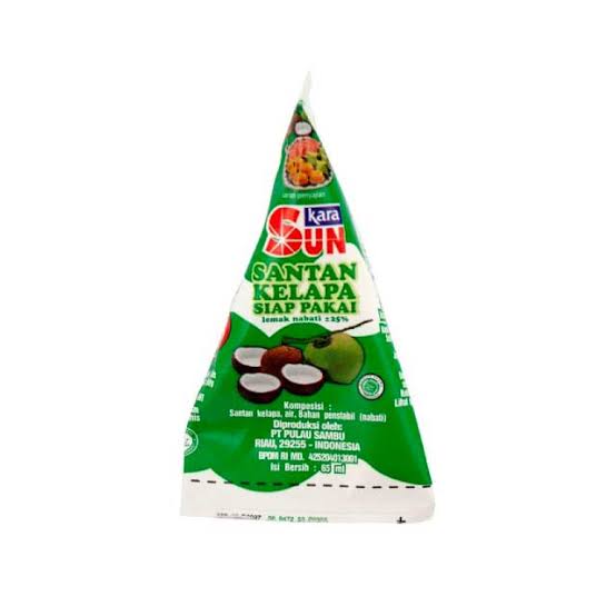 Santan Kara Kemasan Segitiga 65ml